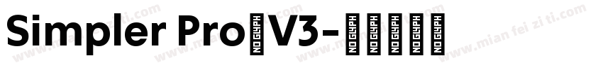 Simpler Pro_V3字体转换
